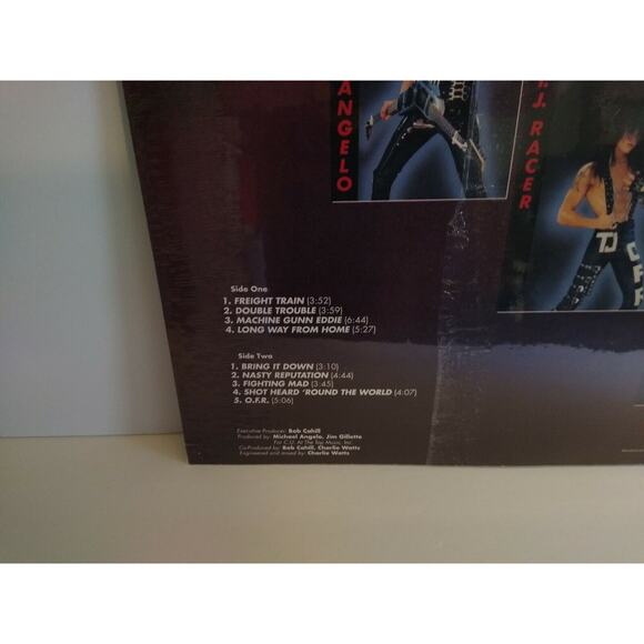 Nitro OFR Vinyl LP Record Album Red & Yellow Explosion Color Limited Heavy Metal - Picture 4 of 6